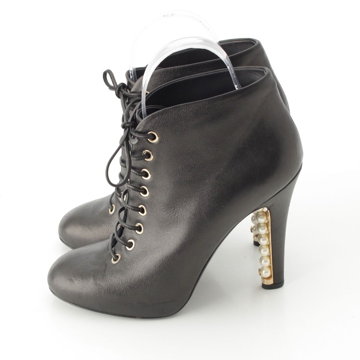 Chanel Boots Gold — view 3