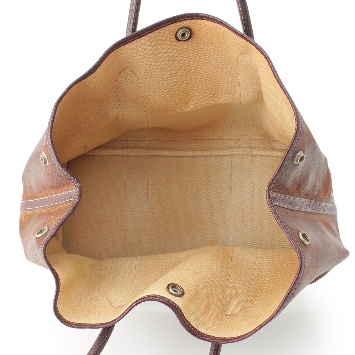 Hermes Garden Party Amazonia Tote Brown PM — view 5