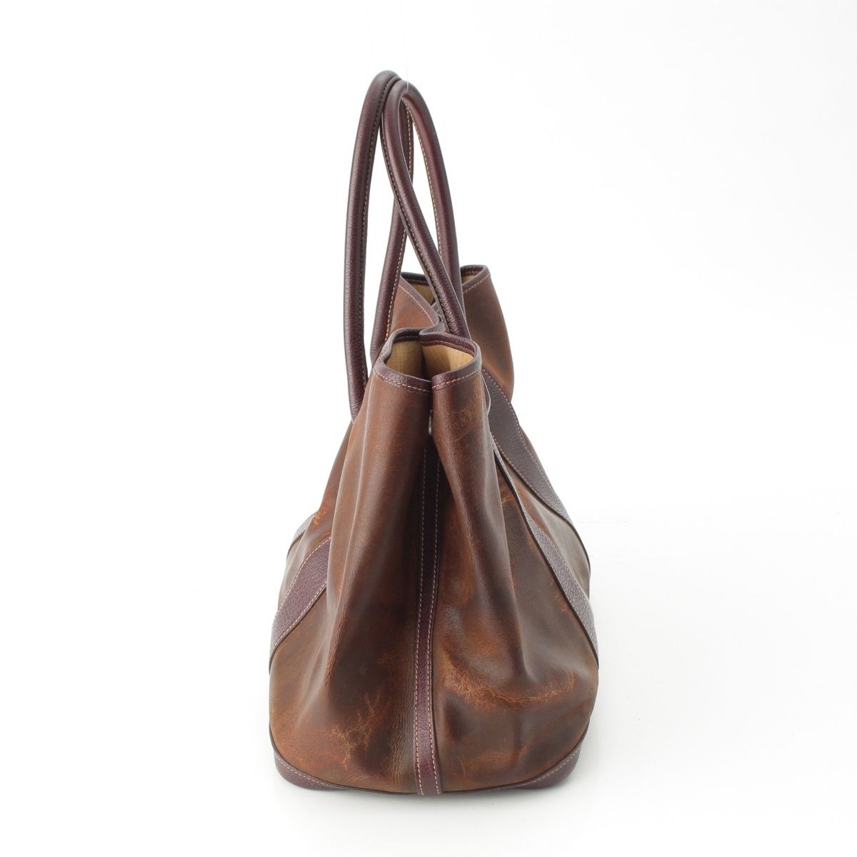 Hermes Garden Party Amazonia Tote Brown PM — view 3