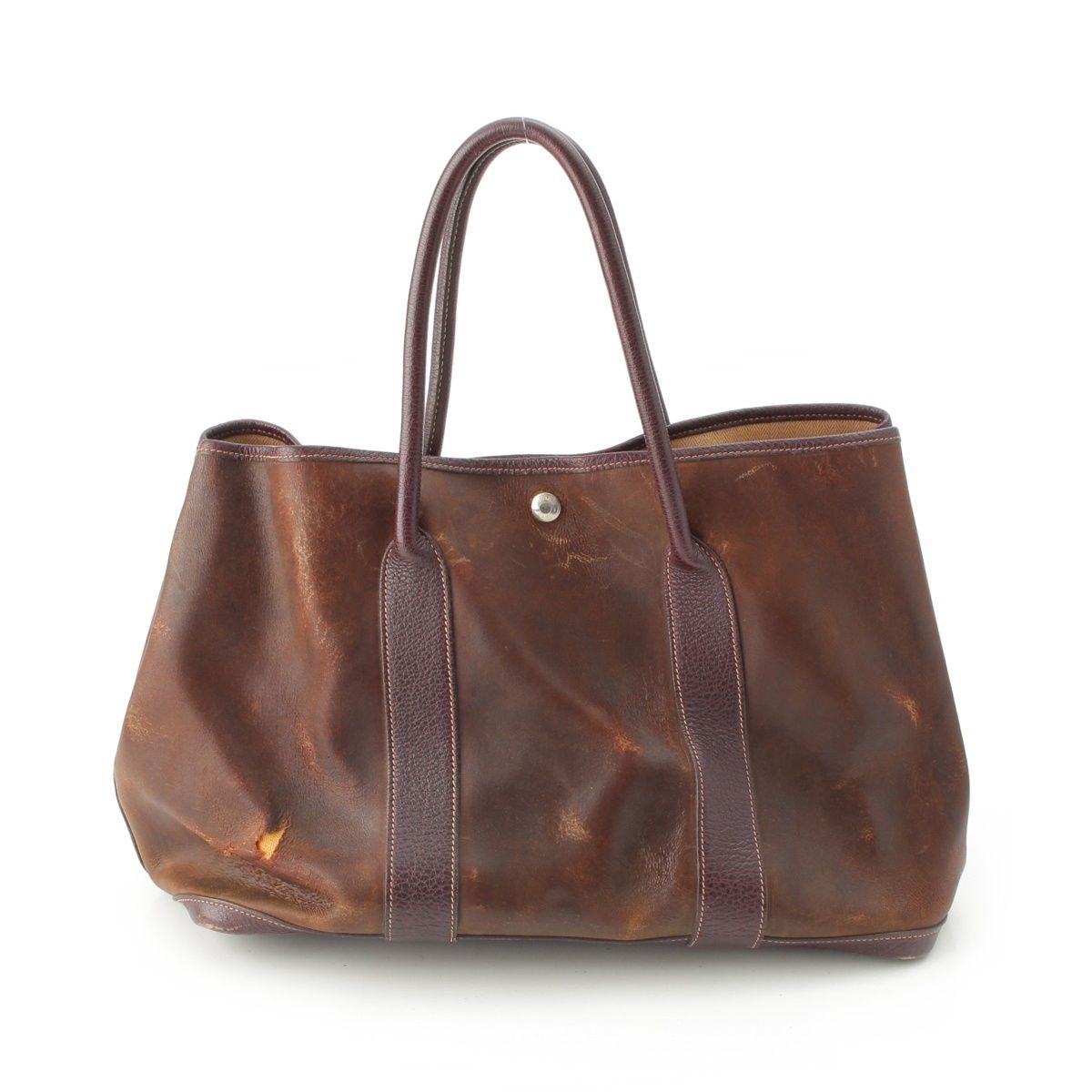 Hermes Garden Party Amazonia Tote Brown PM