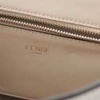 Fendi Peekaboo I-see-you Leather 2-Way Shoulder Handbag Beige — view 7