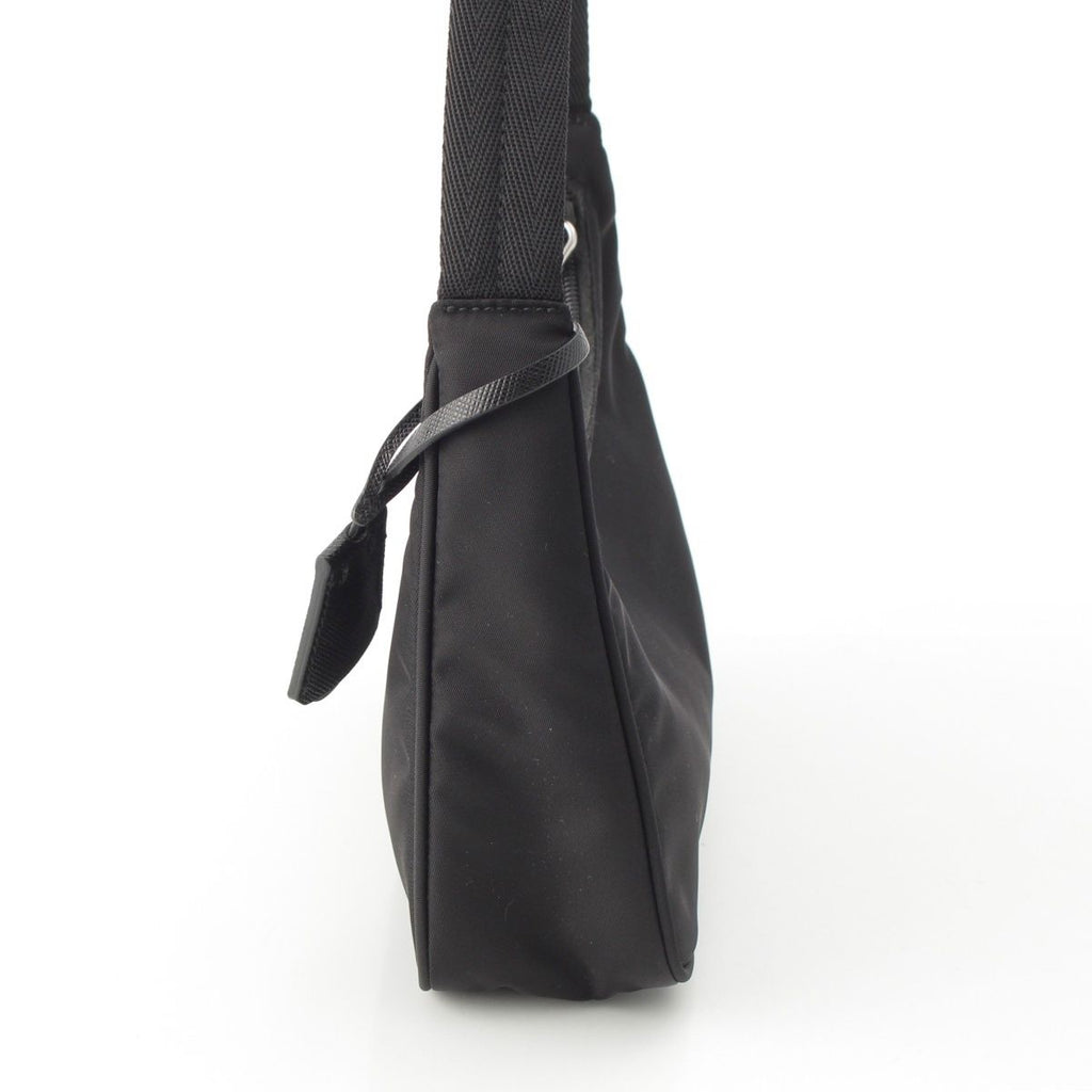 Prada Re Edition Logo Shoulder Bag Black — view 3