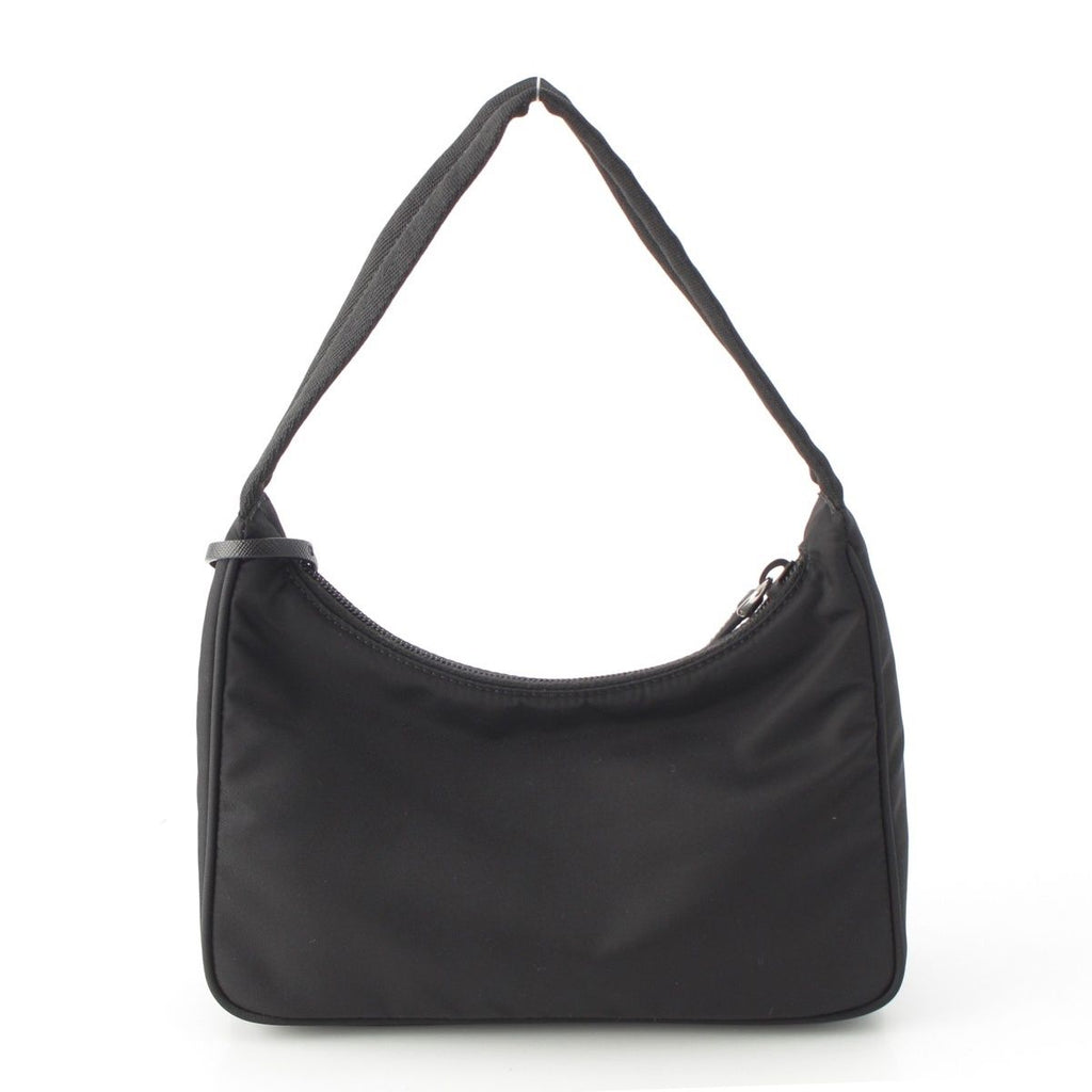 Prada Re Edition Logo Shoulder Bag Black — view 4