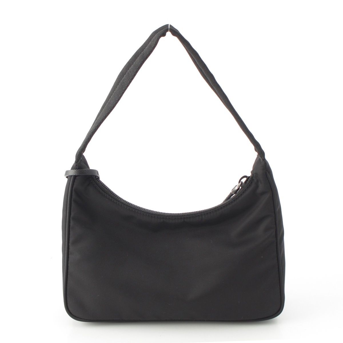 Prada Re Edition Logo Shoulder Bag Black — view 4