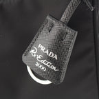 Prada Re Edition Logo Shoulder Bag Black — view 9