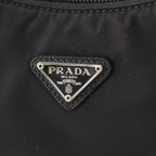 Prada Re Edition Logo Shoulder Bag Black — view 8