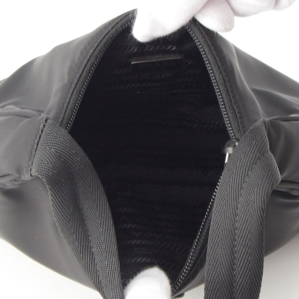 Prada Re Edition Logo Shoulder Bag Black — view 6