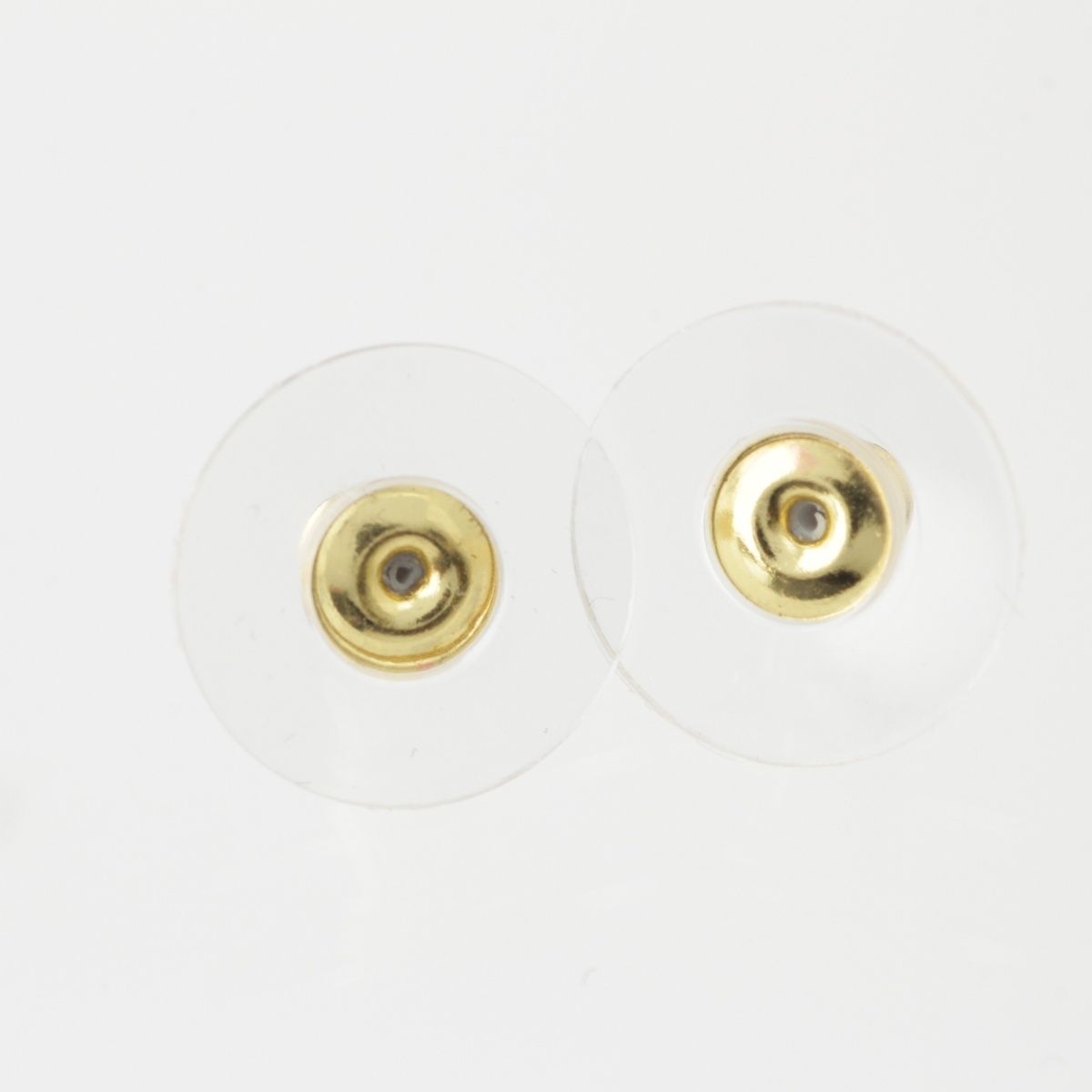 Chanel CC Logo Earrings Gold — view 9