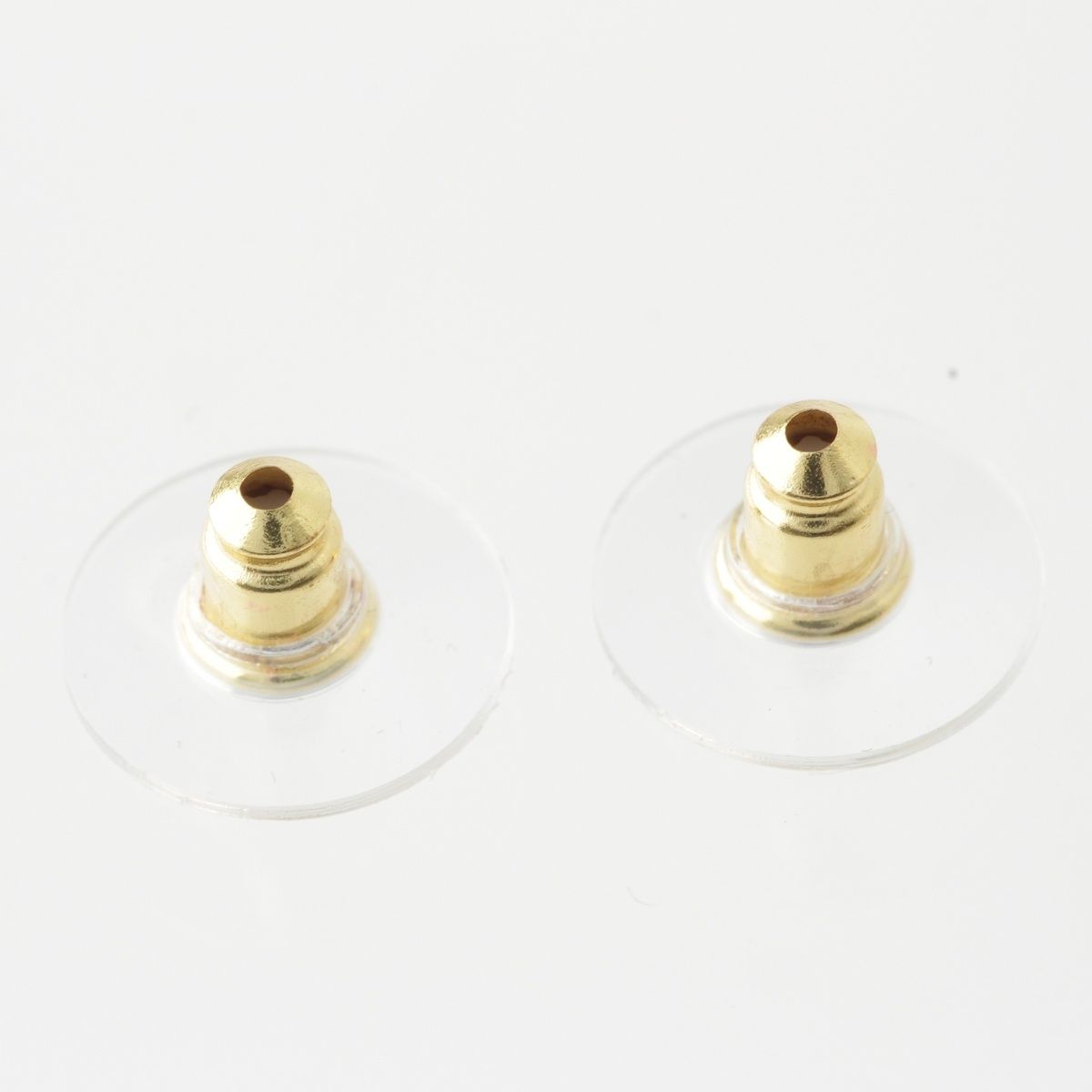 Chanel CC Logo Earrings Gold — view 8