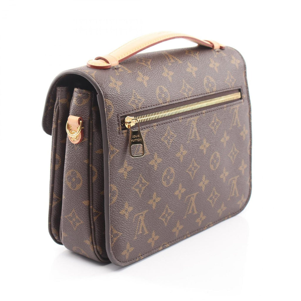 Louis Vuitton Handbag Pochette Metis 2-Way Canvas Leather — view 2