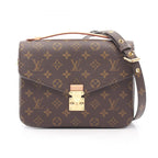 Louis Vuitton Handbag Pochette Metis 2-Way Canvas Leather