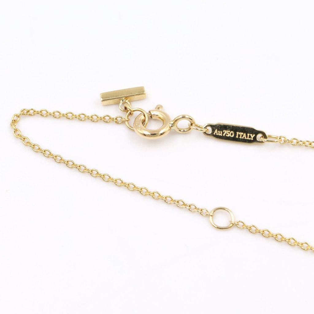Tiffany & Co Necklace T Smile Mini Diamond 40.5 45.5 cm 18k — view 5