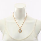 Hermes Necklace Medaille Blason Gold — view 6