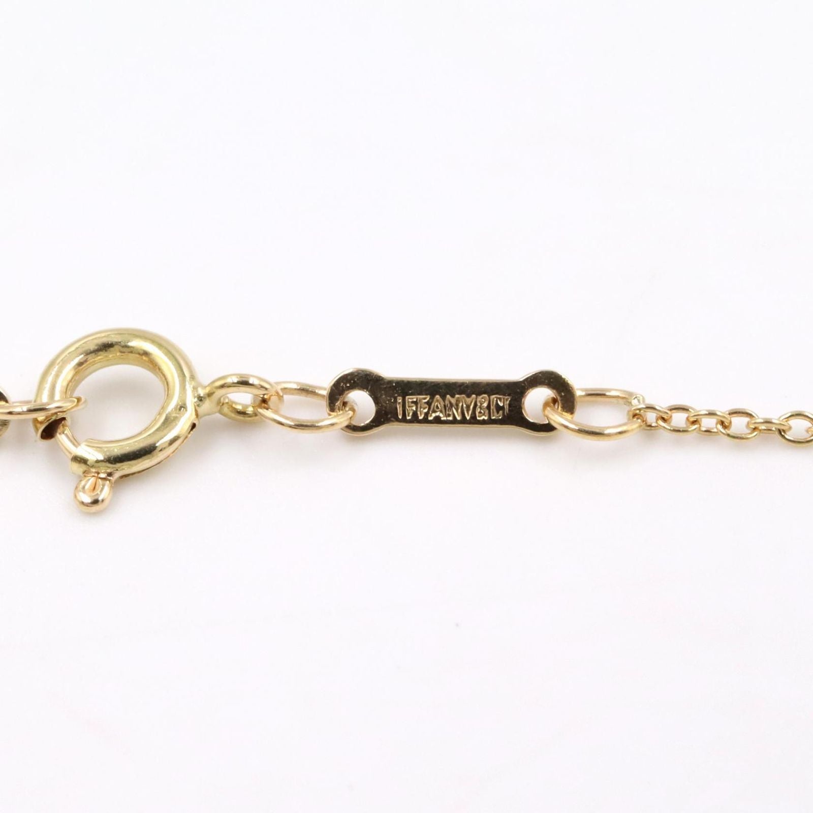 Tiffany & Co Necklace Teardrop Open Heart 40.5 cm 18k — view 3
