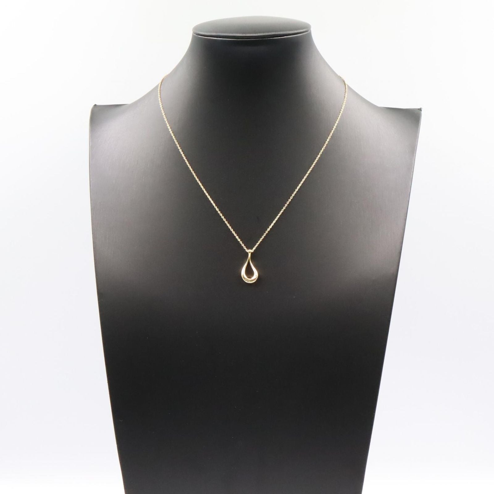 Tiffany & Co Necklace Teardrop Open Heart 40.5 cm 18k — view 6