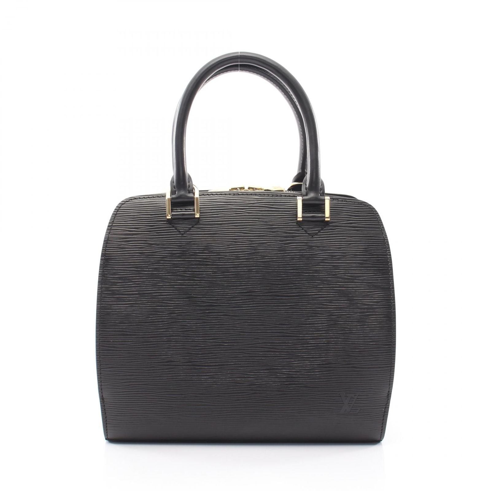 Louis Vuitton Handbag Pont Neuf Epi Noir Leather