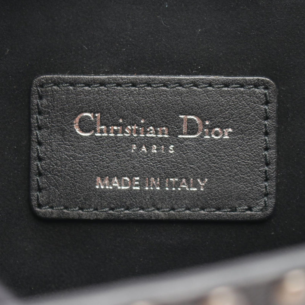 Dior Shoulder Bag J'adior 2-Way Studs Black Leather J'adior Chain — view 4