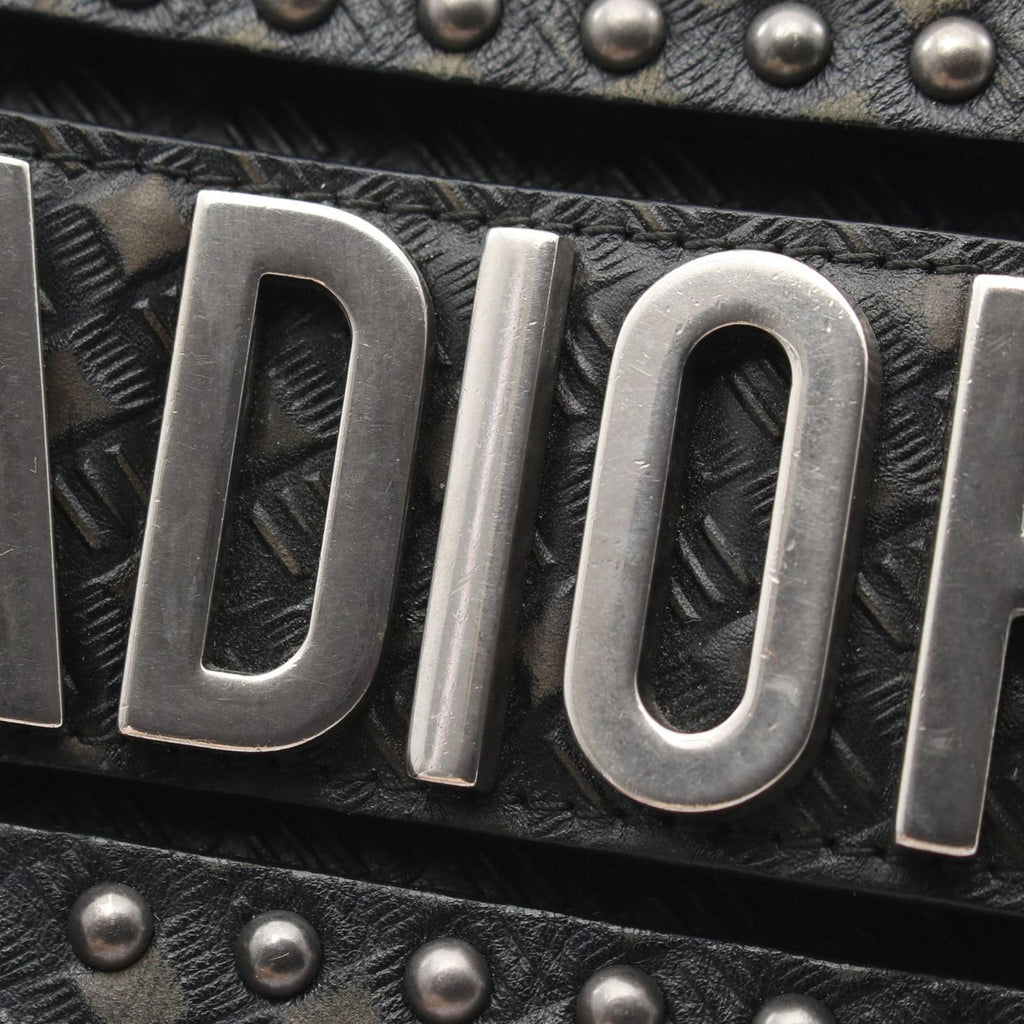 Dior Shoulder Bag J'adior 2-Way Studs Black Leather J'adior Chain — view 8