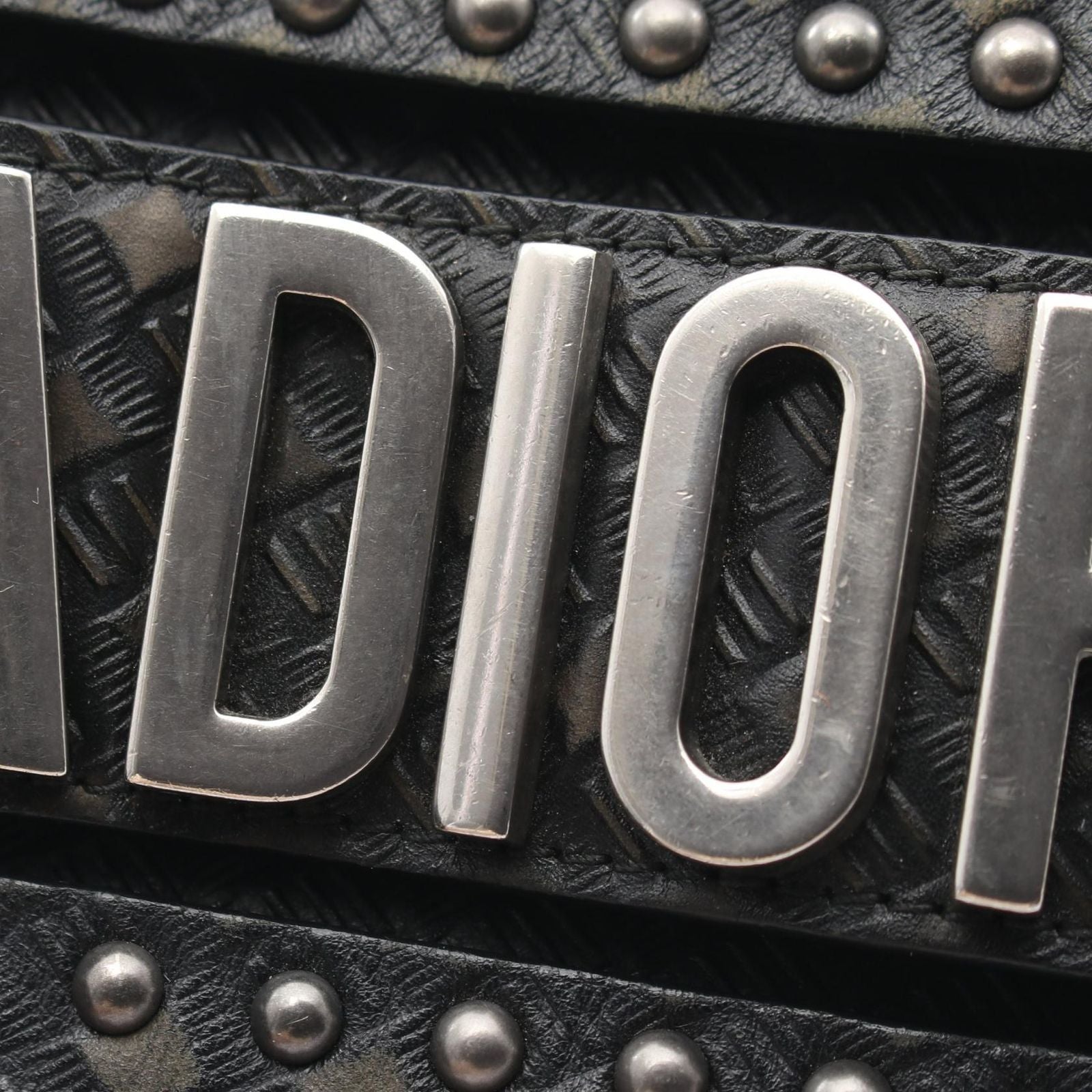 Dior Shoulder Bag J'adior 2-Way Studs Black Leather J'adior Chain — view 8