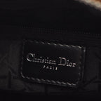 Dior Handbag Lady Dior Leopard 2-Way Brown Black Canvas Lady Dior Tote — view 4