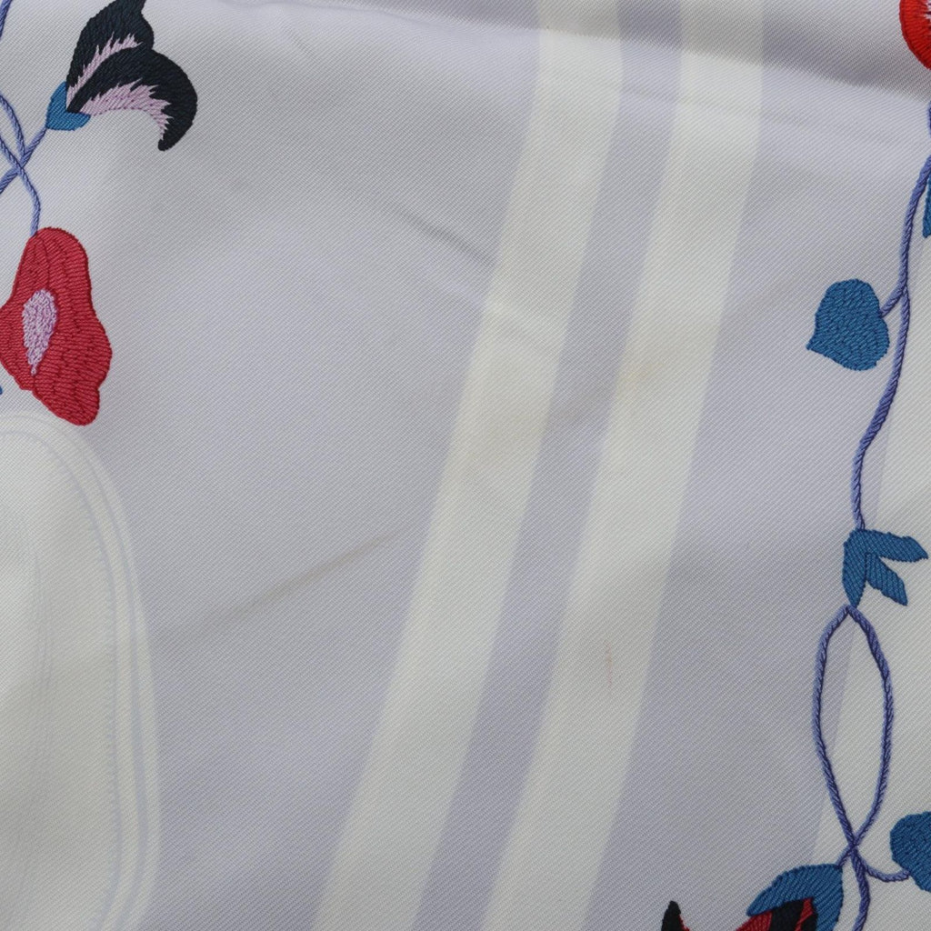 Hermes Scarf Carre 90 Brides Fleuries Silk — view 8