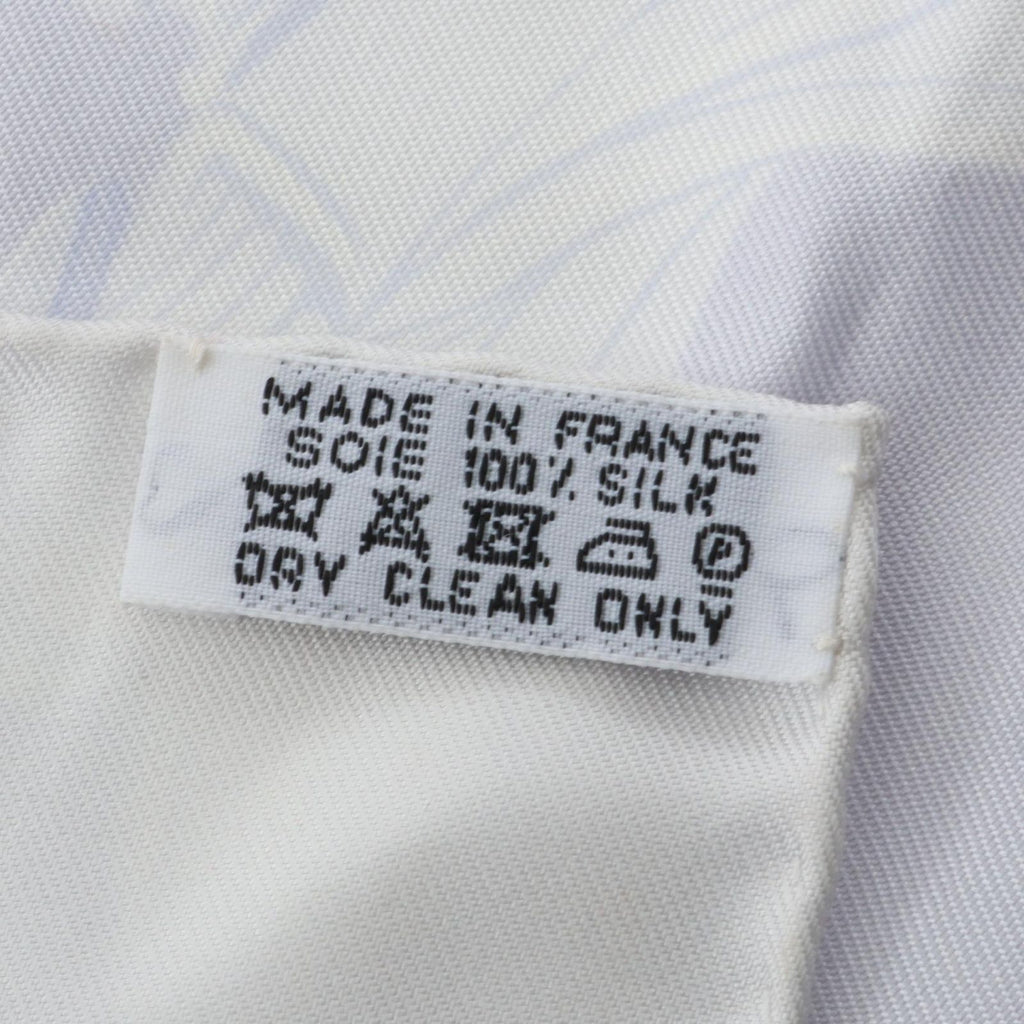 Hermes Scarf Carre 90 Brides Fleuries Silk — view 3