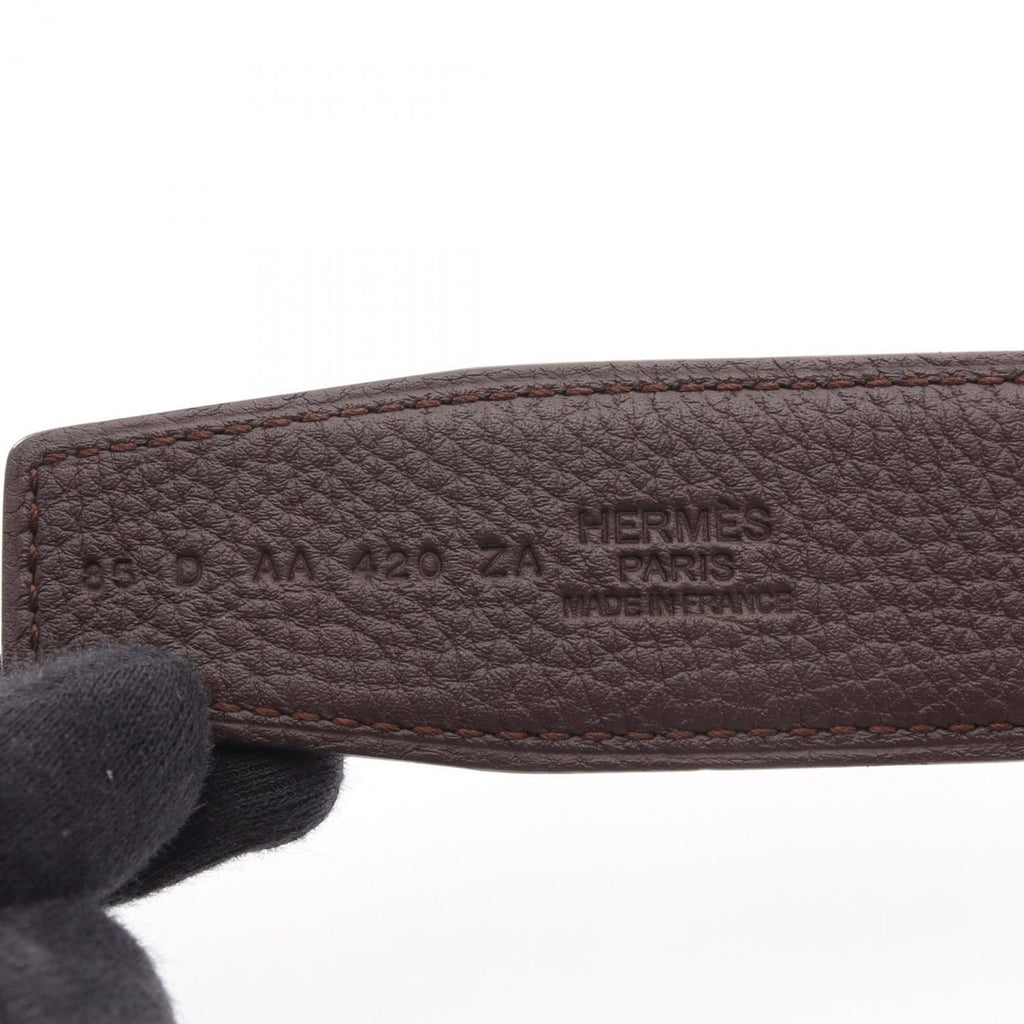 Hermes Belt Constance Reversible Black Calf — view 4