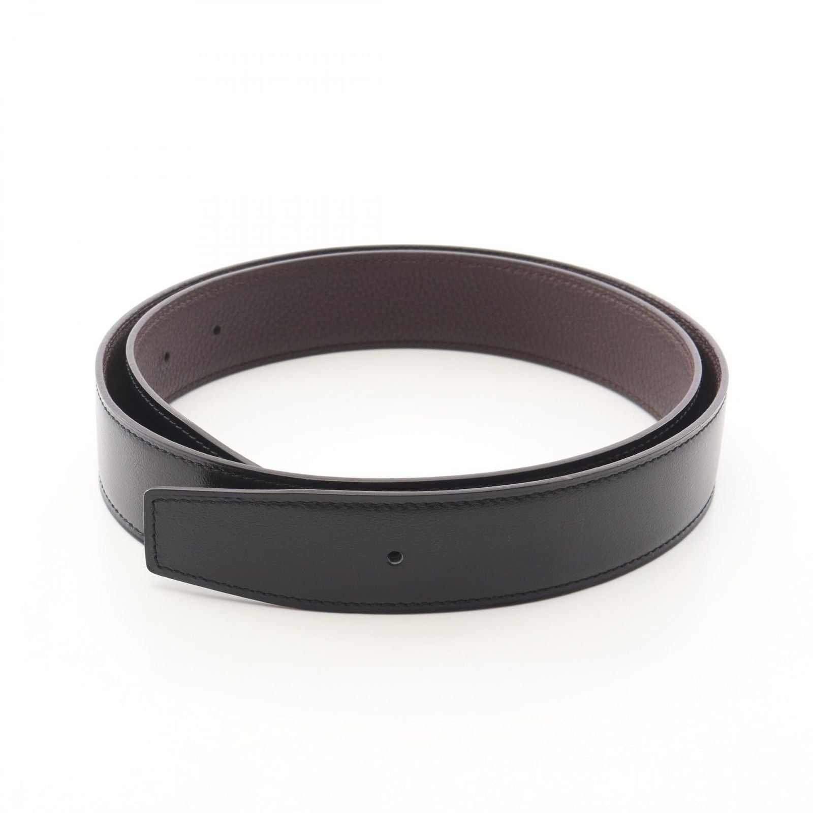 Hermes Belt Constance Reversible Black Calf