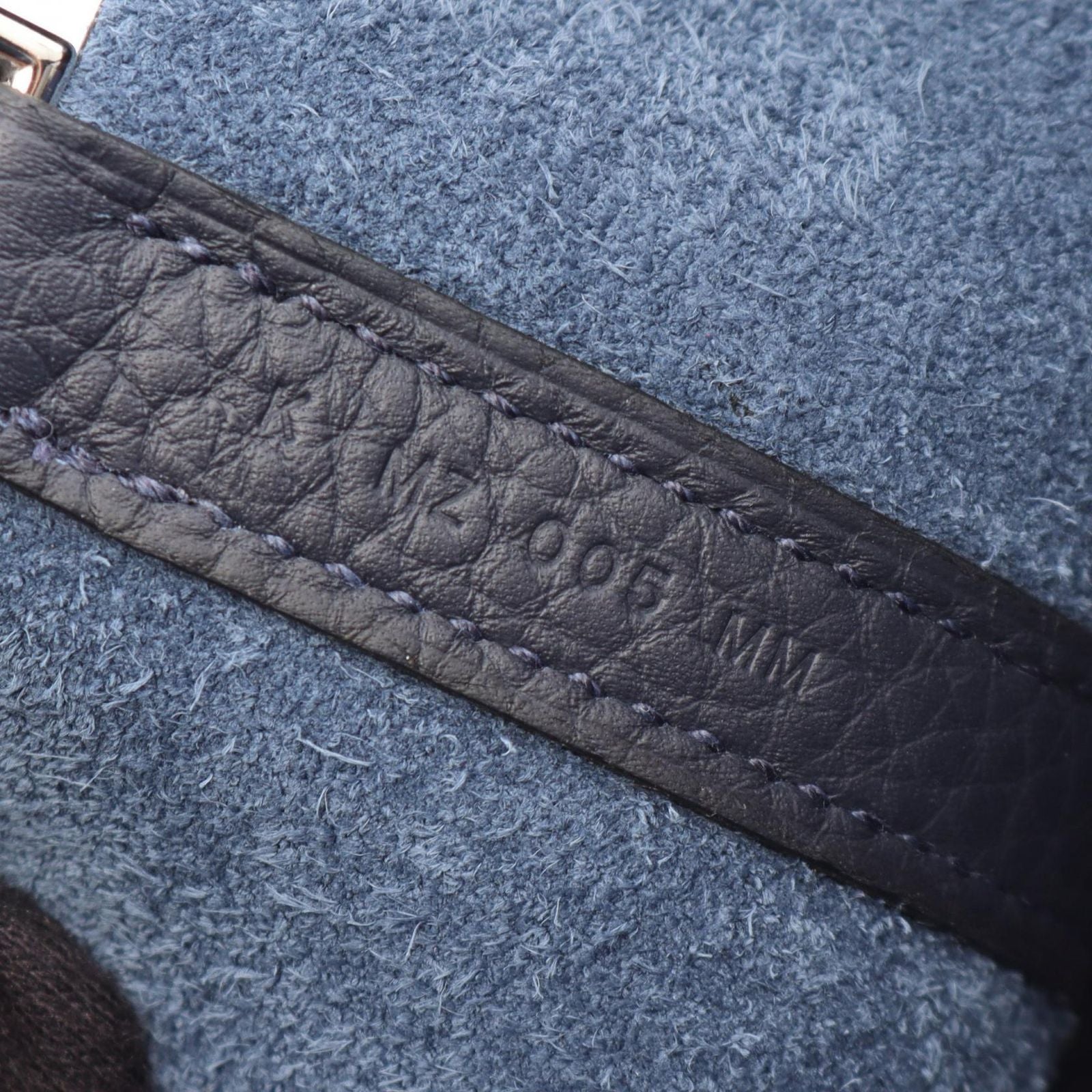 Hermes Handbag Picotin Lock PM Blue Nuit Leather — view 5