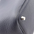 Hermes Handbag Picotin Lock PM Blue Nuit Leather — view 6