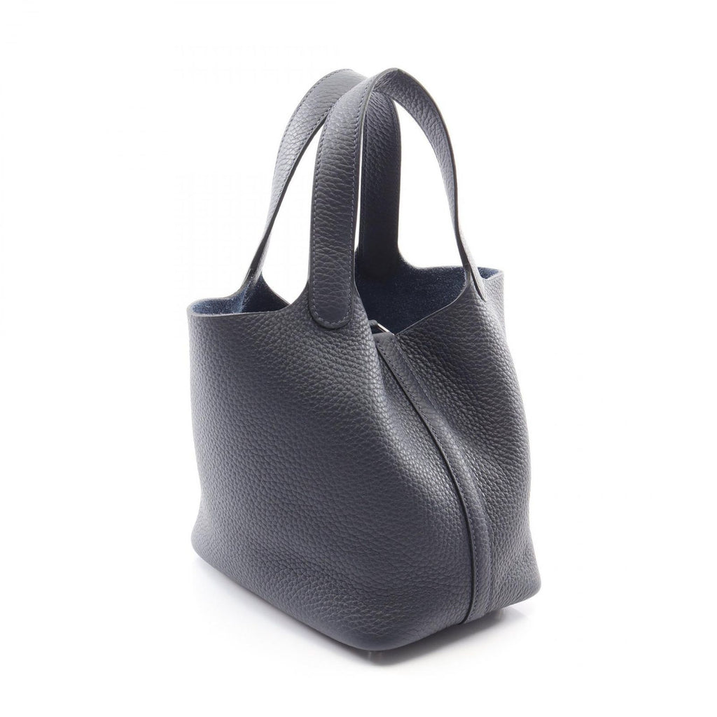 Hermes Handbag Picotin Lock PM Blue Nuit Leather — view 2