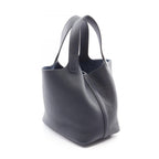 Hermes Handbag Picotin Lock PM Blue Nuit Leather — view 2