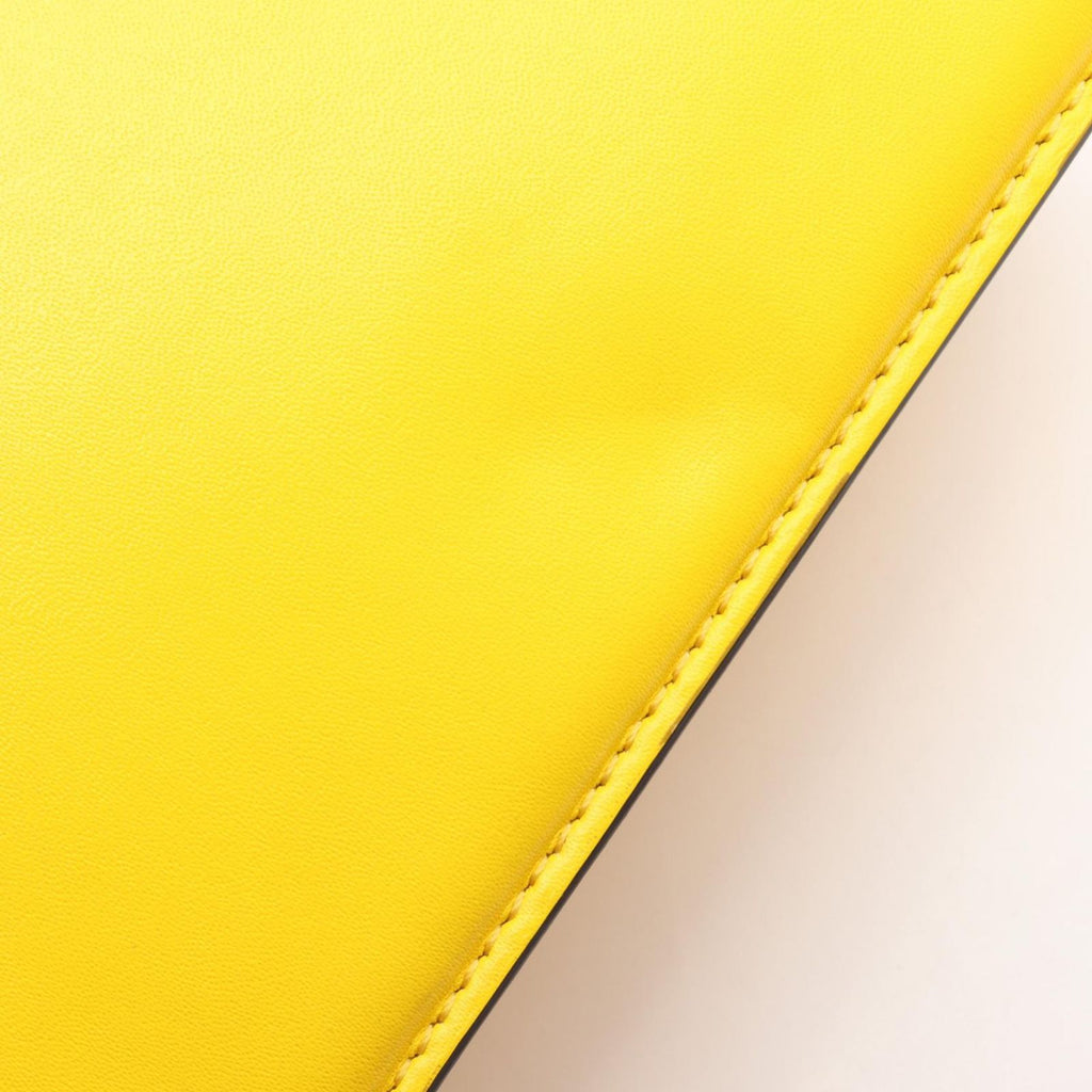 Fendi Handbag Peekaboo ISeeU East Waist 2-Way Yellow Leather — view 8