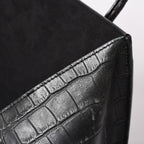 Celine Phoebe Philo Era Square Luggage Phantom Leather Black Handbag — view 7