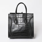 Celine Phoebe Philo Era Square Luggage Phantom Leather Black Handbag — view 2