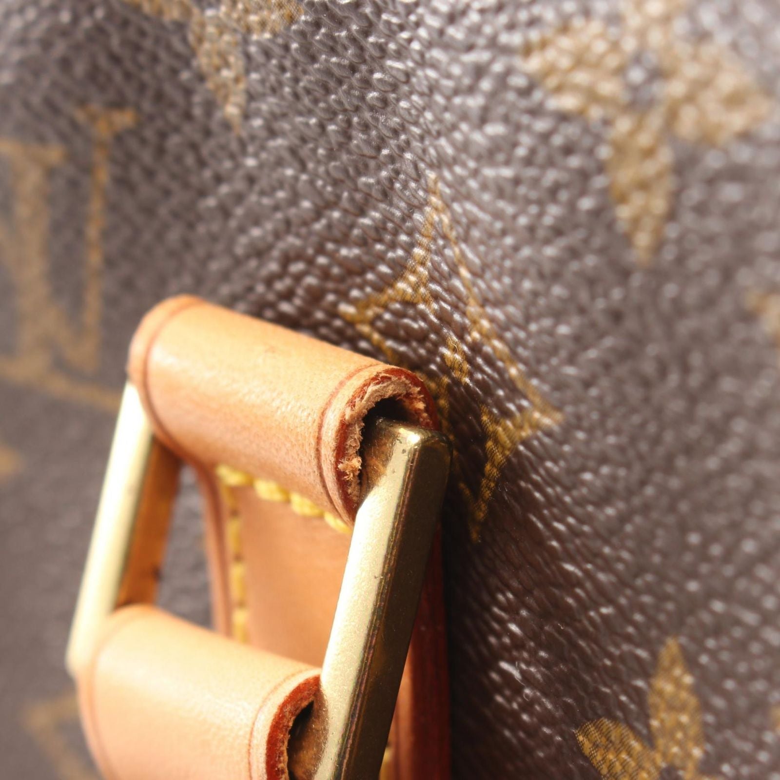 Louis Vuitton Shoulder Bag GM Canvas Leather GM — view 9