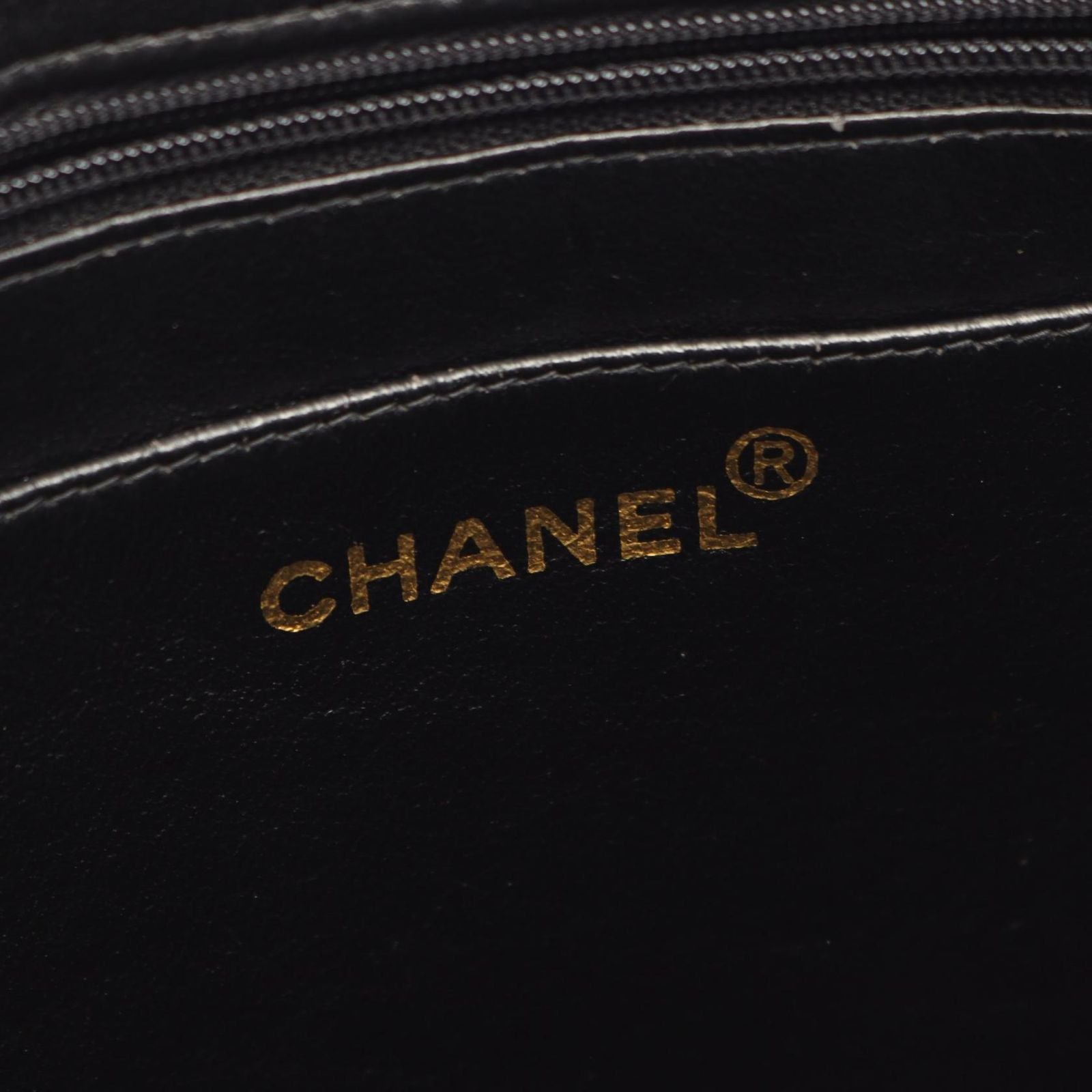 Chanel Backpack Quilted Black Lambskin — view 4