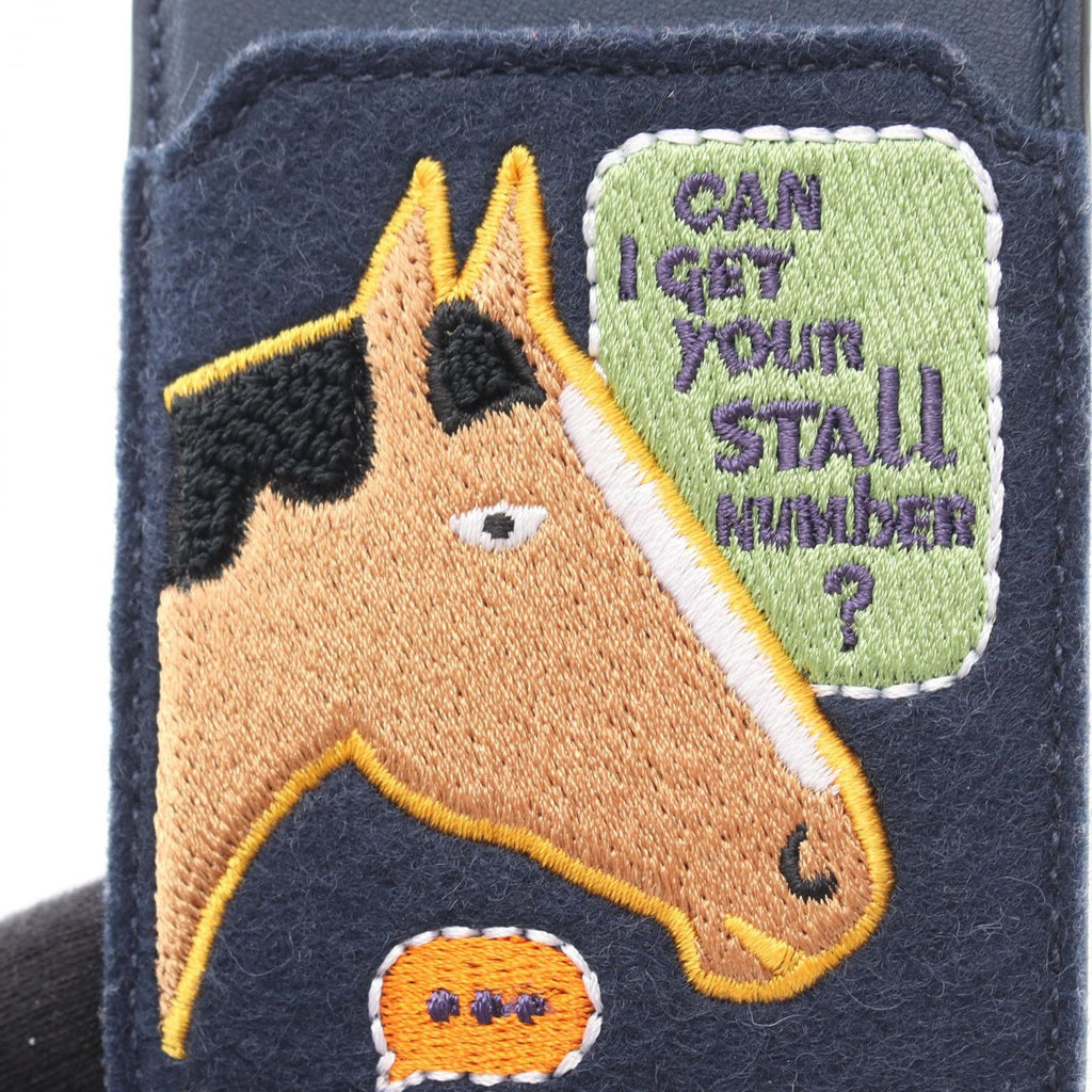 Hermes Card Case Eman Shawl Number Magsafe AA Blue Navy Multi Leather — view 6