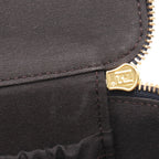 Fendi Handbag Vanity FF Flock Denim 2-Way Fabric Leather — view 5