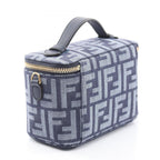 Fendi Handbag Vanity FF Jacquard 2-Way Canvas Leather — view 2
