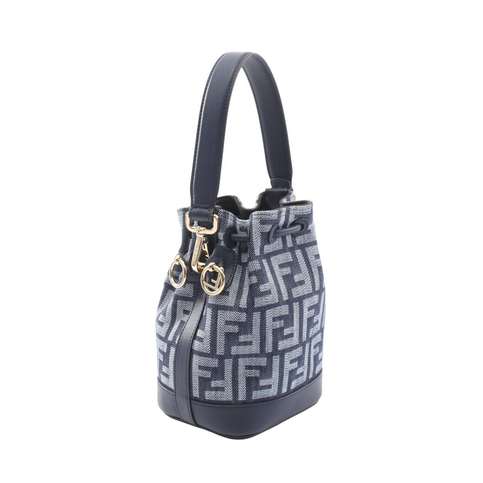 Fendi Handbag Mini Montresor FF Jacquard 2-Way Canvas — view 2