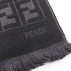 Fendi Scarf FF Pattern Wool — view 2