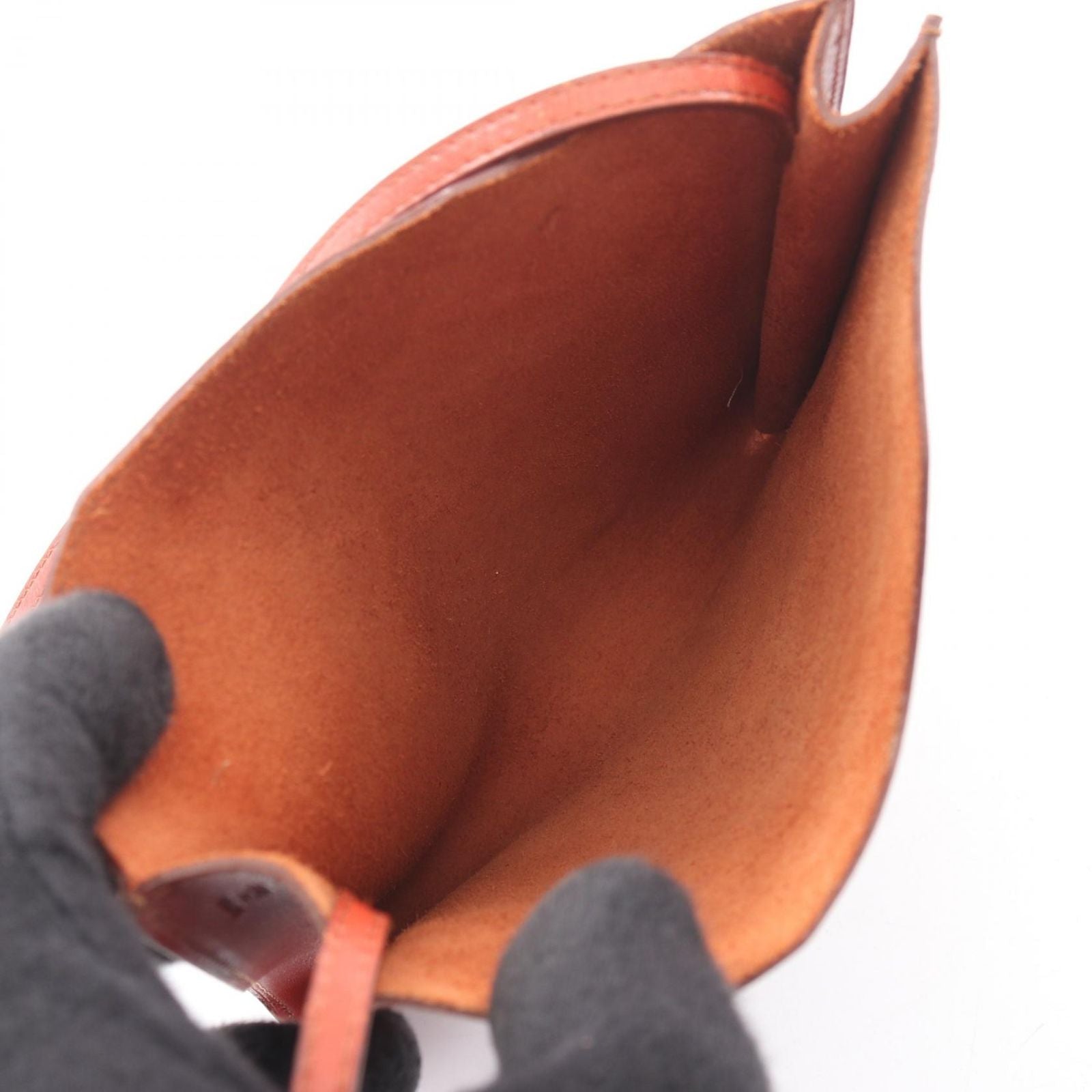 Hermes Shoulder Bag Omenitu Brick Calf — view 3