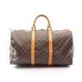 Louis Vuitton Boston Bag Keepall 50 Monogram Canvas Leather