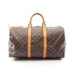 Louis Vuitton Boston Bag Keepall 50 Monogram Canvas Leather