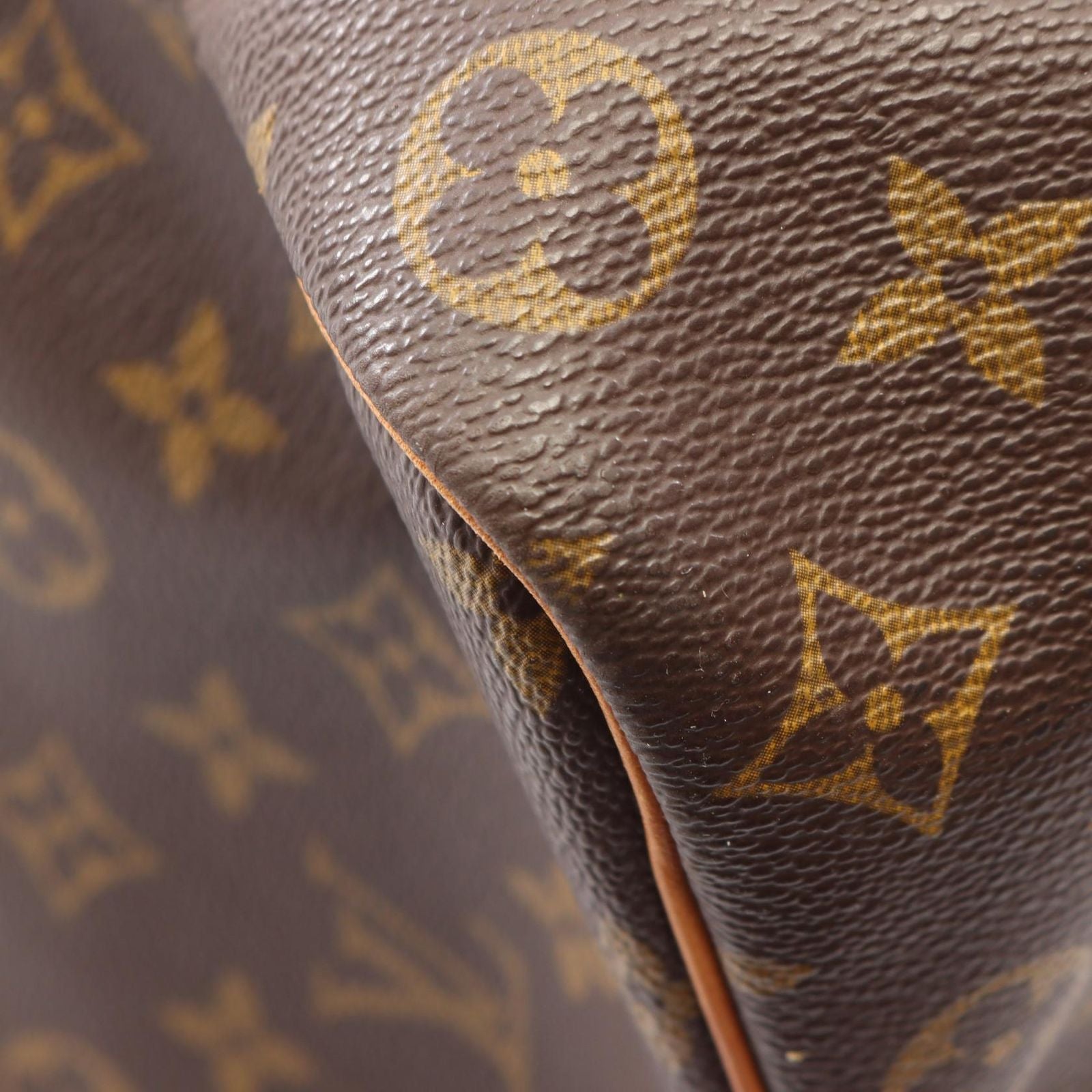 Louis Vuitton Boston Bag Keepall 50 Monogram Canvas Leather — view 6