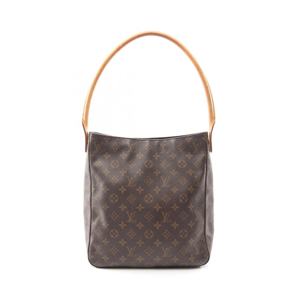 Louis Vuitton Shoulder Bag Looping GM Monogram Canvas Leather