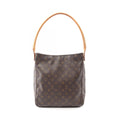 Louis Vuitton Shoulder Bag Looping GM Monogram Canvas Leather