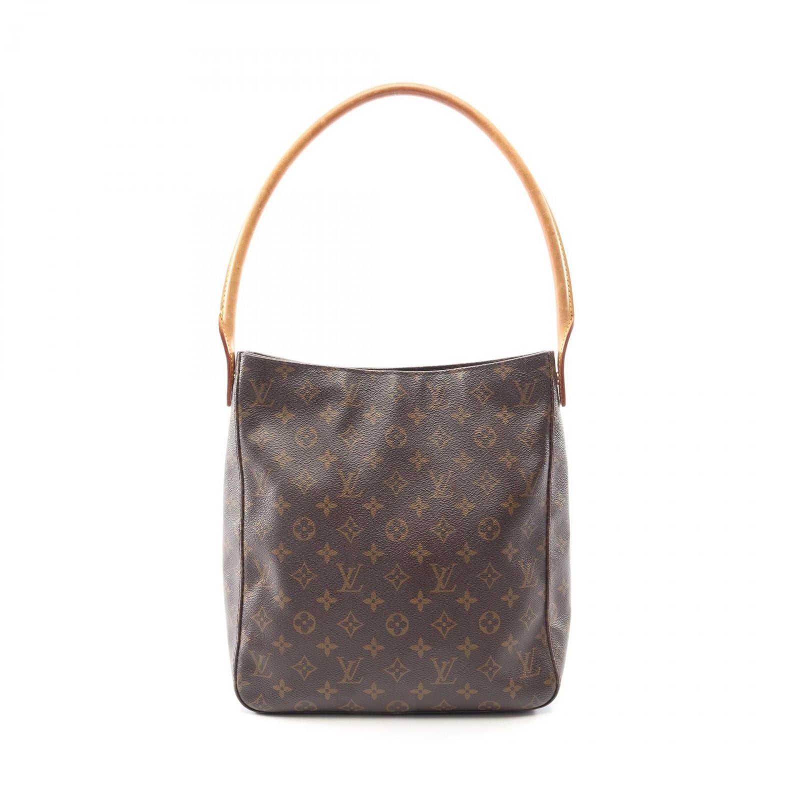Louis Vuitton Shoulder Bag Looping GM Monogram Canvas Leather