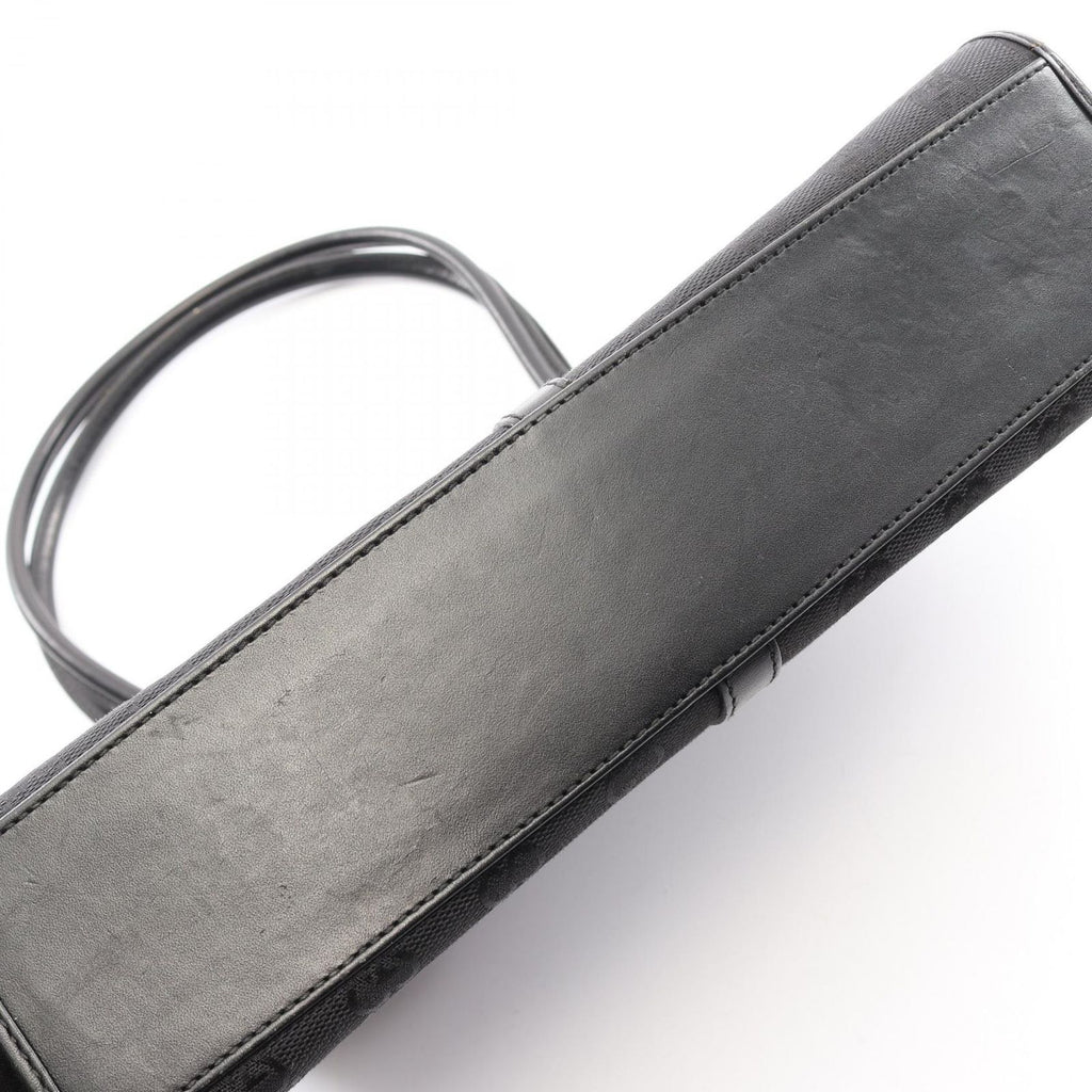 Gucci Tote Jackie 002 Black Canvas Leather — view 8